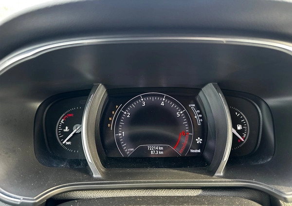 Renault Megane cena 65000 przebieg: 72135, rok produkcji 2019 z Wyszogród małe 407
